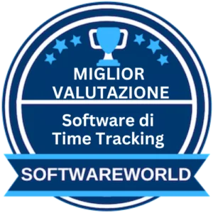 Award software di time tracking.