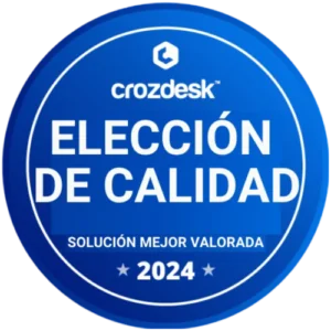 Crozdesk - Solución mejor valorada (Elección de calidad) 2024