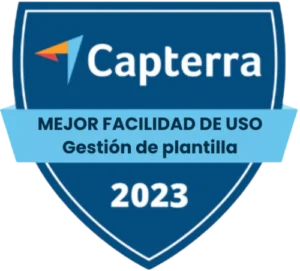 Premio Capterra para Jibble a la Mejor Facilidad de Uso para la Gestión de Plantilla.