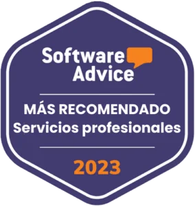 Premio Software Advice (Más Recomendado) a Jibble; Servicios Profesionales.