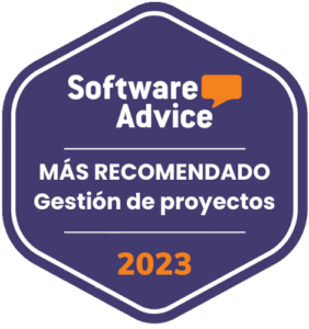 Premio Software Advice (Más Recomendado) a Jibble; Gestión de Proyectos.