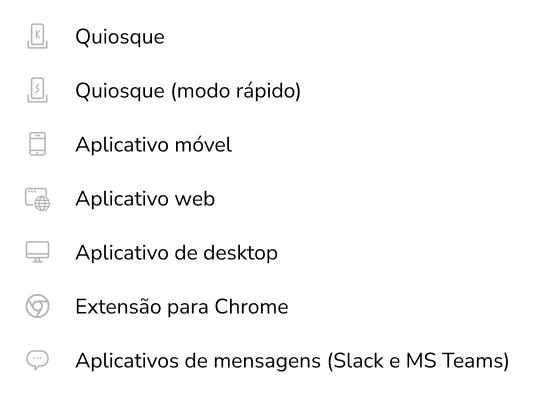 Device indicators on timesheets