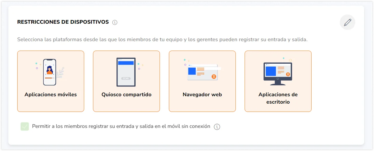 Enabling offline mode