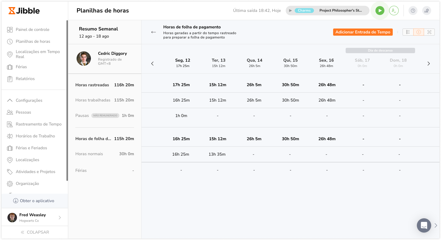 payroll view