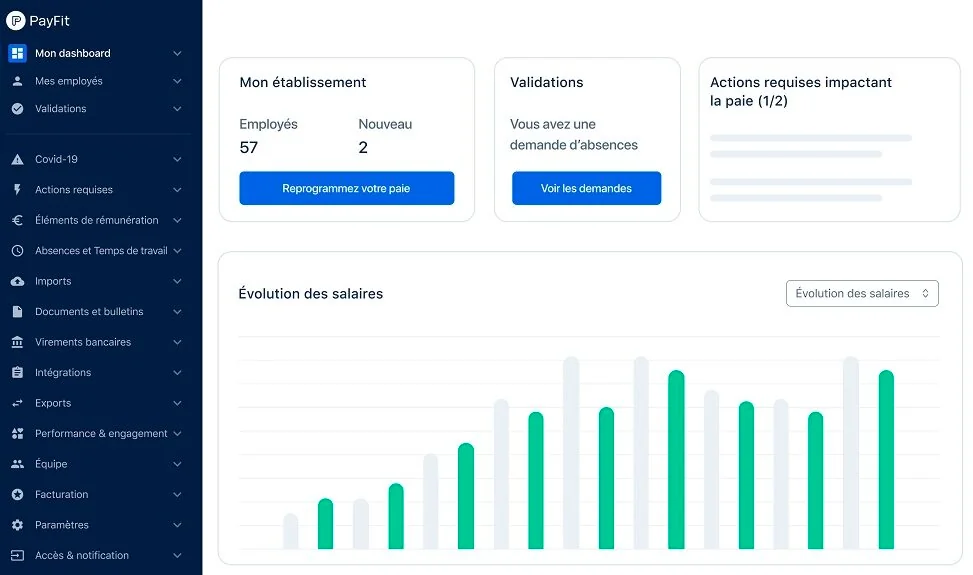 Rapports en temps réel 