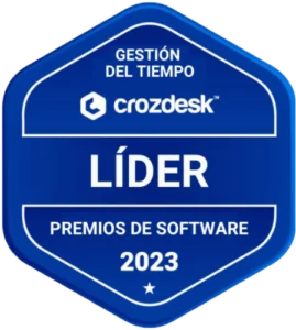 Crozdesk - Premios de Software, Líder (Gestión del Tiempo) 2023