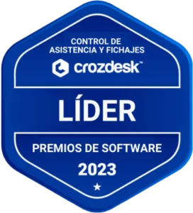 Crozdesk - Premios de Software, Líder (Control de Asistencia y Fichaje) 2023