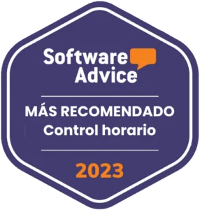 Premio Software Advice (Más Recomendado) a Jibble; Control horario.