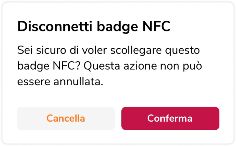 Disconnect NFC Tag