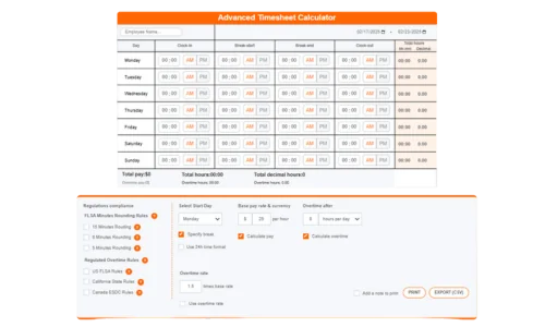 jibble Time Card Calculator 2