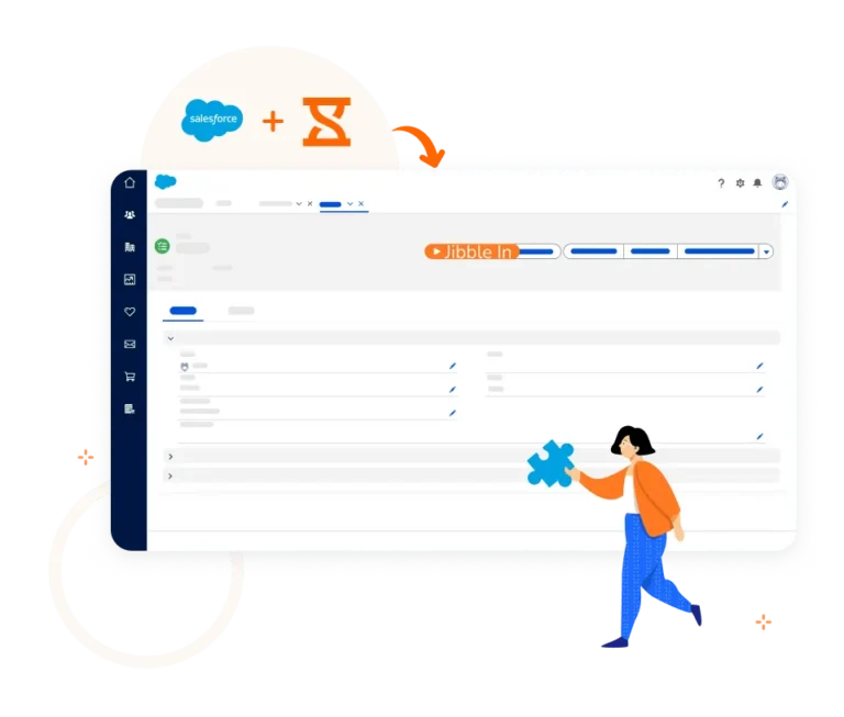 Jibble integrations salesforce