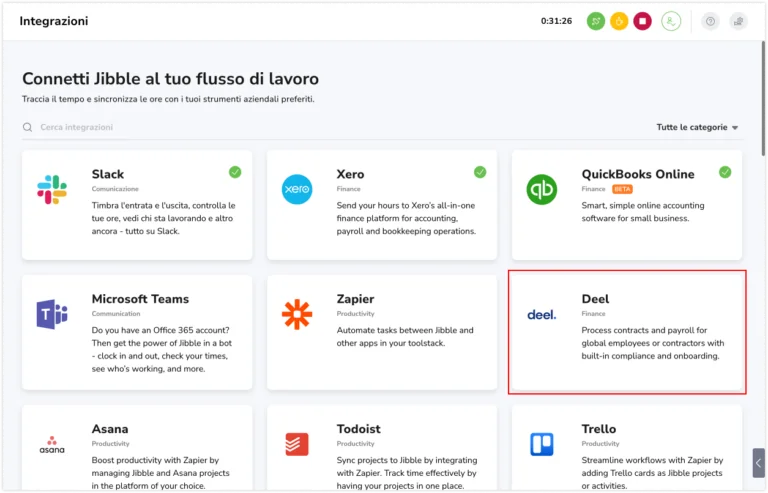 Deel integrations