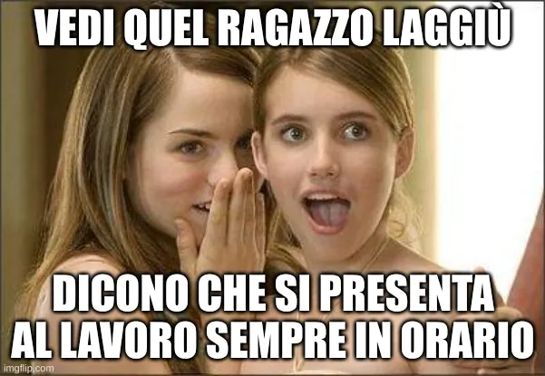 La puntualità è affascinante - meme