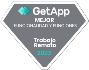 Premio GetApp para Jibble a la Mejor Funcionalidad y Características; Trabajo Remoto.