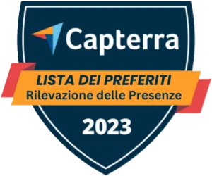 Award Capterra rilevazione delle presenze.