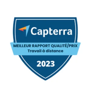 Capterra meilleur rapport qualité/prix travail à distance