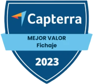 Premio Capterra para Jibble al Mejor Valor para fichaje.