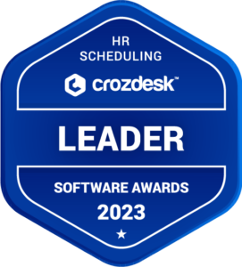 Crozdesk - Software Awards, Leader (HR Scheduling) 2023