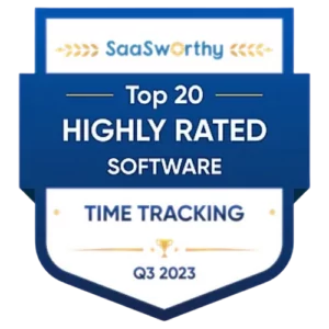 SaaSworthy - Highly Rated Software (Time Tracking) 2023