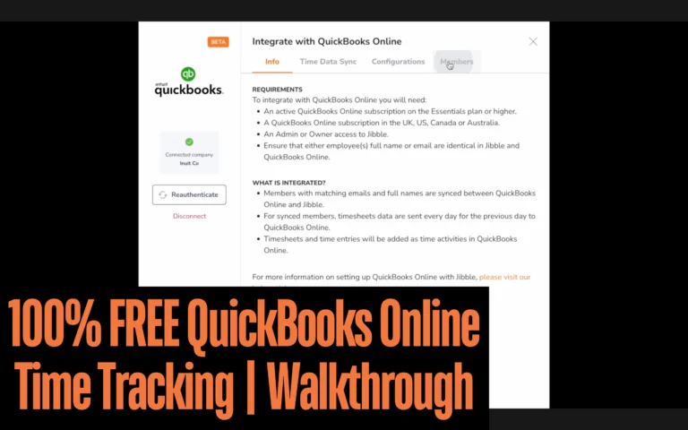 QuickBooks Online Time Tracking Walkthrough