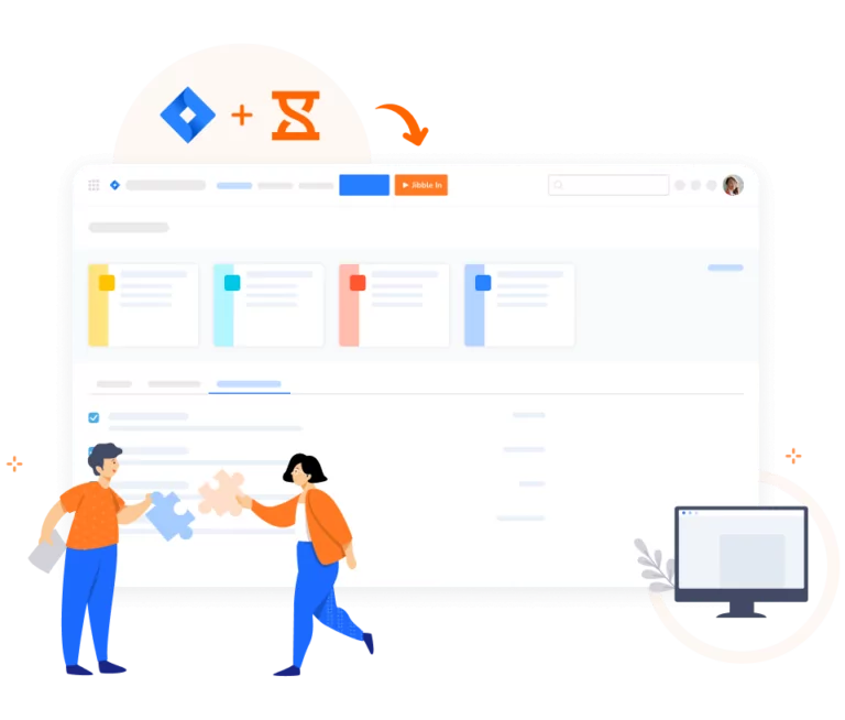 Time tracking con Jira con l'estensione Chrome di jibble.