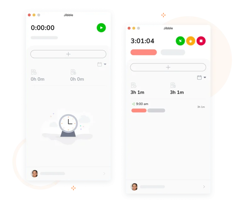 Software di time tracking di Jibble.