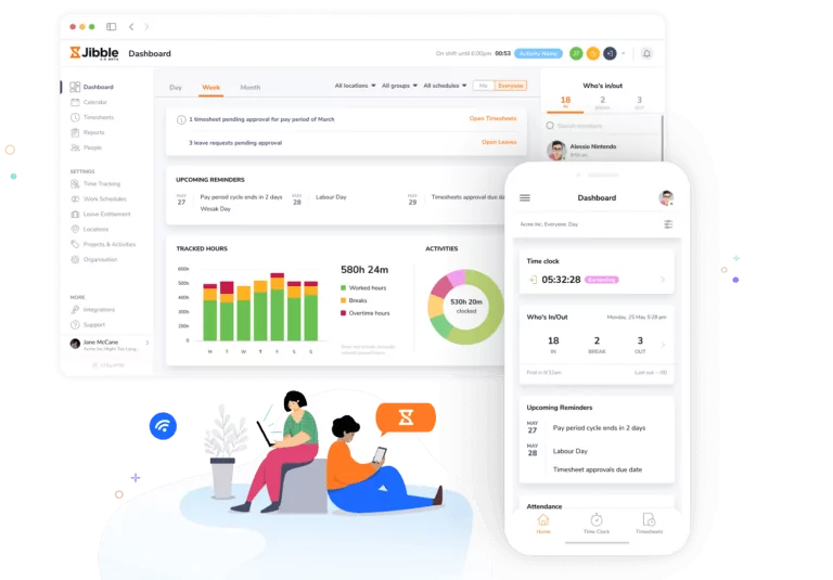 Gestione delle presenze e molto altro con Jibble per ottimizzare le consegne.