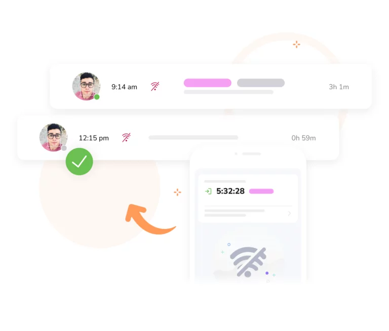 Time tracking e rilevazione presenze anche offline.