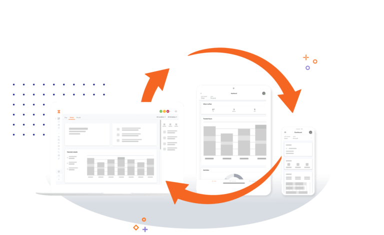 Time tracking su qualsiasi dispositivo.