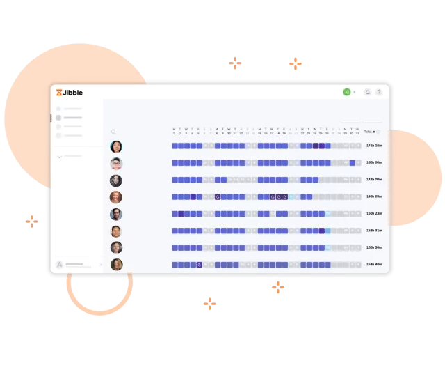 Timesheet dettagliati pronti per le retribuzioni.