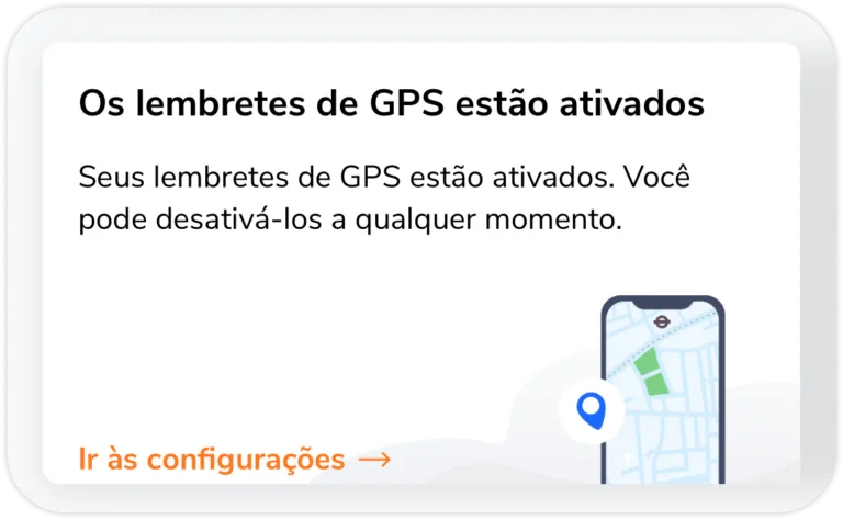 GPS reminders widgets