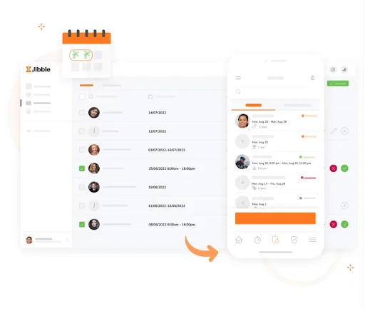 Gestione delle approvazioni per ferie e permessi su Jibble.