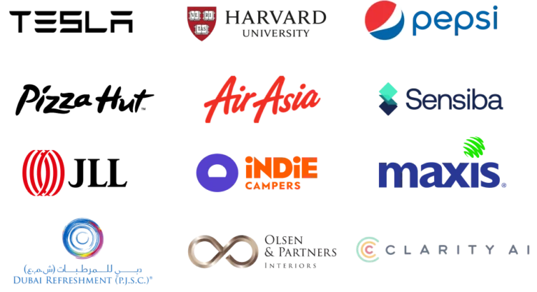 Group of brand logos