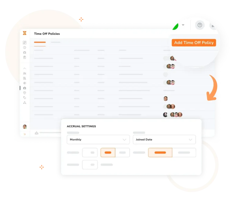 Setting up customized time off accrual schedules on Jibble.