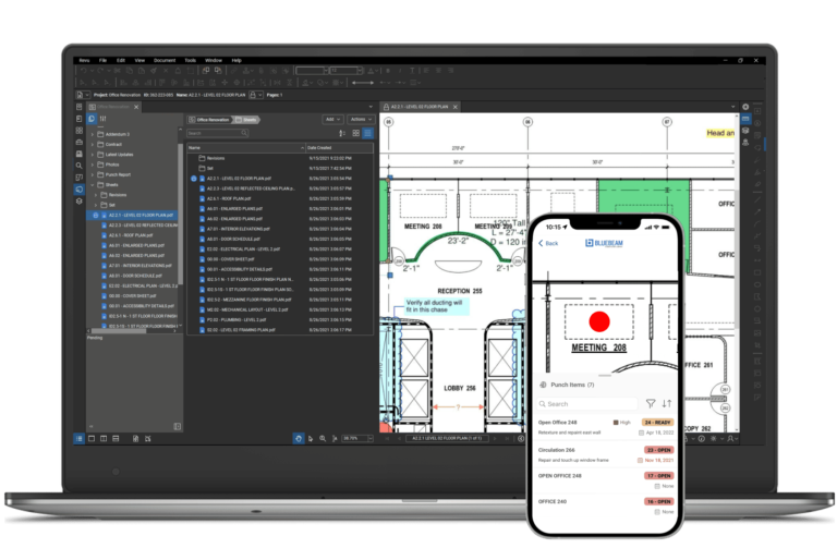 Bluebeam Construction Management Software