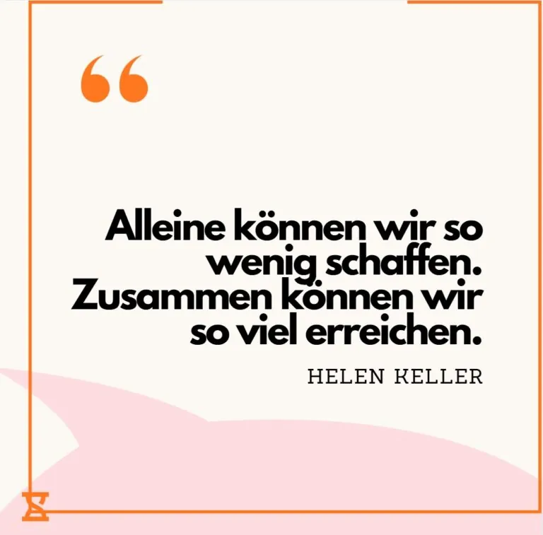 Zitat von Helen Keller.