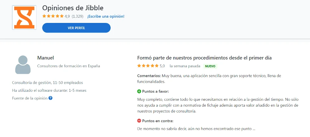 opiniones jibble españa 