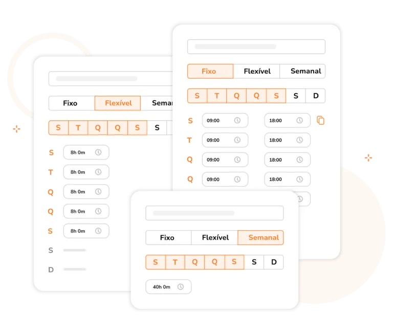 Defina os horários de trabalho com o relógio de ponto digital do Jibble