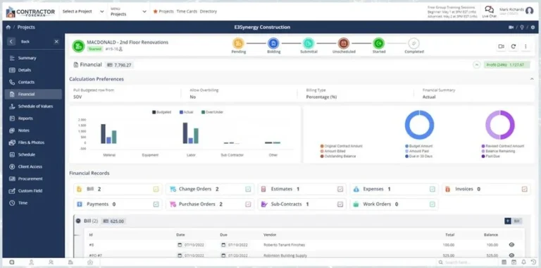 contractor-foreman-financial-dashboard