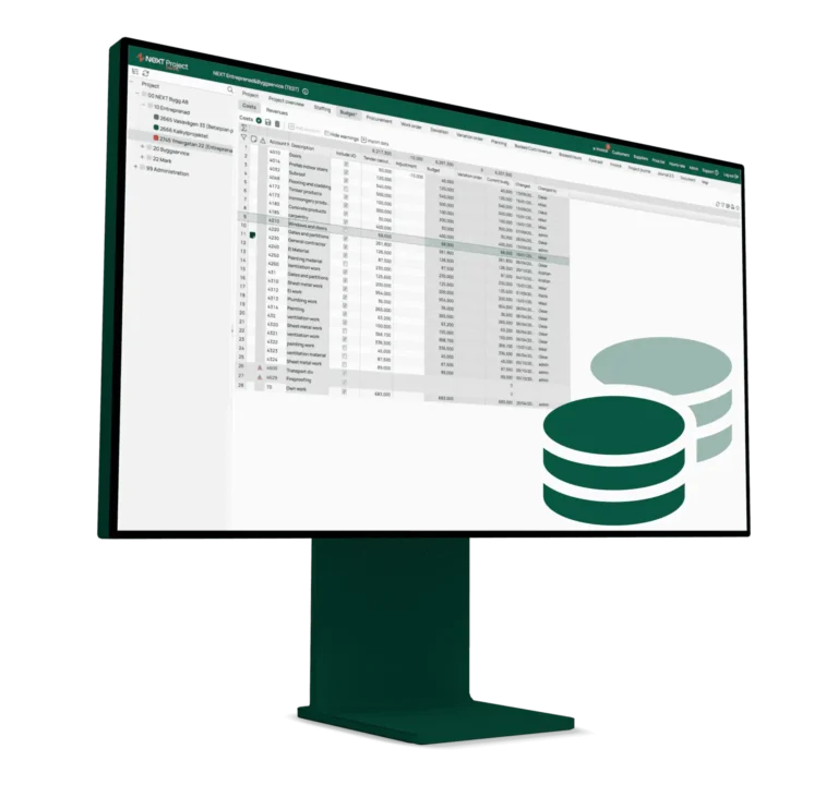 Next Project Costing Dashboard