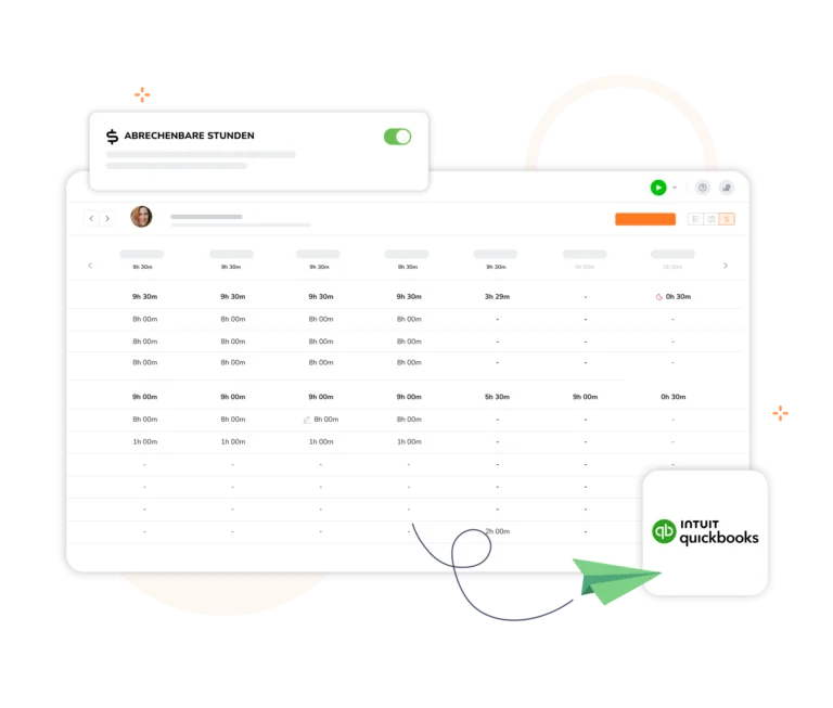 Zeiterfassung mit QuickBooks