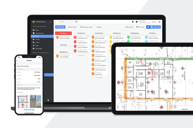 view of fieldwire software